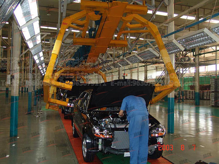 汽車(chē)生產(chǎn)線,電瓶車(chē)生產(chǎn)線,摩托車(chē)生產(chǎn)線-浙江永達(dá)輸送設(shè)備有限公司專業(yè)制造商